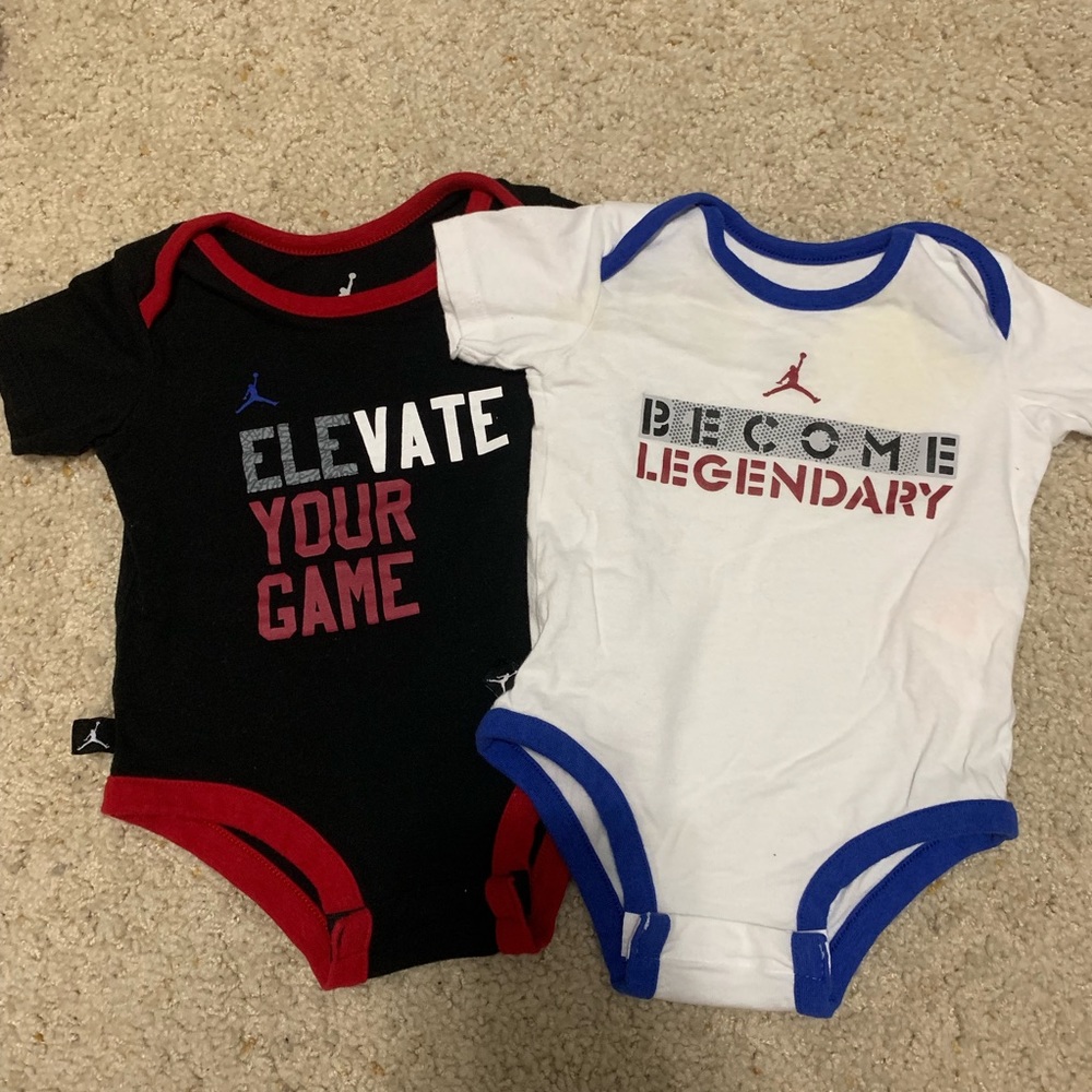 2 Jordan Onesies